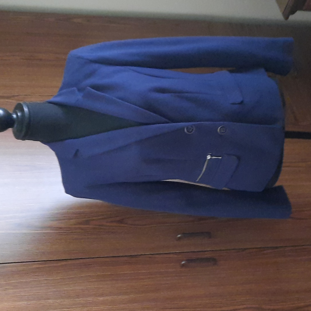 Chicos Navy Blue Blazer, Size 0 (Small)